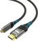 Micro HDMI vers HDMI Câble 2M,4K @ 60HZ 3D 1080P Câble Type D vers A Prend en charge Ethernet,3D,HDR et ARC,Micro HDMI vers HDMI compatible avec Raspberry Pi 5/4,caméras A6300 A6400,Hero,Yoga,ODROID