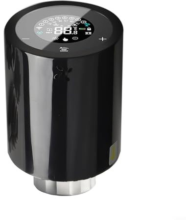 Oniissy Intelligent Thermostatic Smart Radiator Valve with Temperature Detection, Easy Installation and Quick Heating Smart Radiator Valve with Quiet Motor