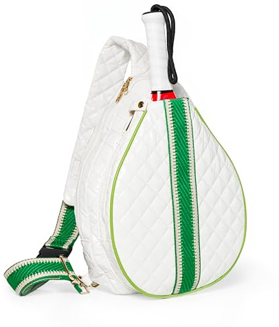 Genérico Paletero de Pádel Mujer Nabi – Bolsa de Pádel con Dos Compartimentos. Mochila Disponible en Blanco y Azul Cobalto, Diseño Elegante y Funcional