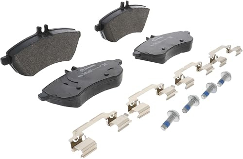 Brembo P 50 067 Bremsbelagsatz, Scheibenbremse - (4-teilig) | Kompatibel mit: MERCEDES-BENZ C-CLASS, C-CLASS Coupe, C-CLASS T-Model, E-CLASS, E-CLASS Cabriolet, E-CLASS Coupe