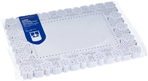 García de Pou 250 Einheiten – rechteckige Spitze, 54 g/m², 40 x 30 cm, weißes Papier