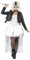 Smiffys Kostüm Bride of Chucky, Tiffany, Weiß, mit Jacke, Kleid & Choker