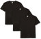 Fruit of the Loom Men's Heavy T Shirt, Black, XL UK