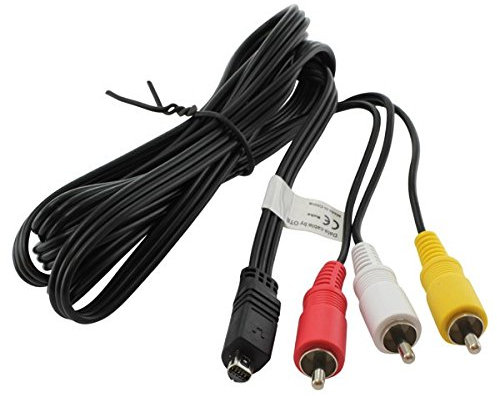 Audio Video Composite Kabel VMC-15FS,VMC-30FS für Sony DCR-DVD, DCR-HC, DCR-SR, DCR-SX, DEV, HDR-CX, HDR-PJ, HDR-SR, HDR-XR, NEX-VG Videokabel Video Kabel