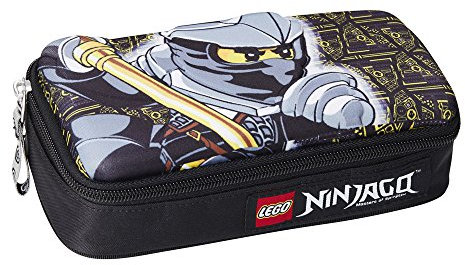 Lego 3D Core Line Ninjago Cole Federmäppchen, 21 cm, 1 liters, Schwarz (Negro)