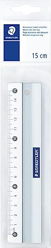 Aluminium ruler 15 cm Staedtler 563 metal 4007817563151 563 15