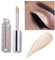 Allbesta Langlebig Glänzend Glitter Shimmer Flüssiger Lidschatten Stift Wasserfest Metallic Pigmente Make-up