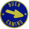 Buen Camino Patch (3 Inch) Embroidered Iron/Sew on Badge Way of St James Arrrow Scallop Shell Pilgrim Walk Souvenir