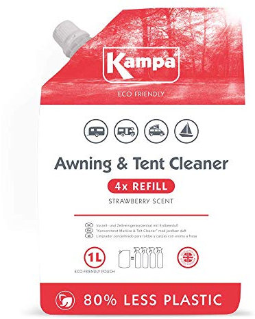 Kampa Eco Friendly Awning & Tent Cleaner 1L Refill Pouch