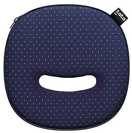 Filo Tata Pad - Dispositivo Anti Abbandono - Conforme alla Legge - Per Tutti i Seggiolini Auto - Blu Pois