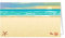 Stonehouse Collection Strand-Tischkarten – 25 Gästesitzkarten – Strand- und Tropische Tischzelte – Hochzeitssitzung, Party-Namenskarten Strand