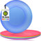 idea-station Neo platos plastico 6 x 25.5 cm - colores - platos bebe - vajilla infantil - plato camping