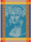 Garnier Thiebaut - Geschirrtuch, Küchentuch - Mona Lisa Bleu - Baumwolle - 56 x 77 cm