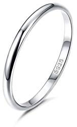 Gold Gala Ferma Anello in Argento 925 Rodiato, Fedina Uomo Donna Made in Italy (23)