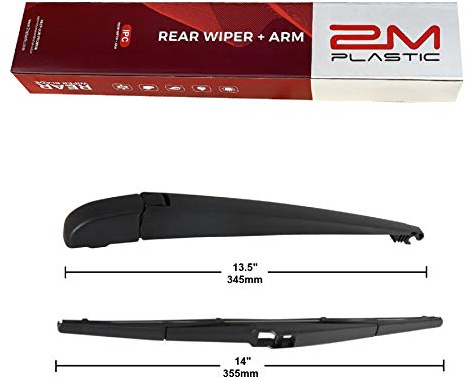 Limpiaparabrisas trasero para Toyota CHR C-HR 2018-2020, calidad OEM 85241-10040 2M PLASTIC