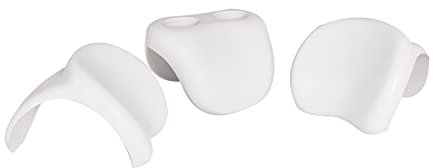 SHATCHI Ensemble Confort - 2 Coussins Repose-tête en polyuréthane Gris Clair et Porte-gobelet - Accessoires de Spa pour Spa et Jacuzzi