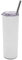 JIMINISO Lot de 6 bouteilles d'eau isolées en acier inoxydable pour sublimation Blanc 590 ml