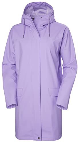 Helly Hansen Women's W Moss Rain Coat, Heather, XS
