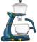 Dacvgog Tetera de Cristal de Ciervo Olla de Turco Infusor Té Cafetera Tetera de Vidrio Resistente Al Hervidor Puer para Hacer Café Té