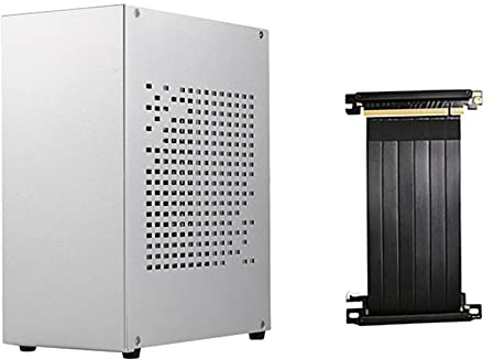 A07 Mini ITX Computergehäuse Gehäuse HTPC Case USB 3.0 ITX Gehäuse mit Grafikkarte Verlängerungskabel (B)