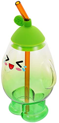 Kichvoe Kaffeebecher Getränkebecher Mit Strohhalm Hasenform Eiskaffeetasse Osterhase Trinkbecher Saftflasche Ostern Partybevorzugung Für Kindertagsgeschenk Hawaii-