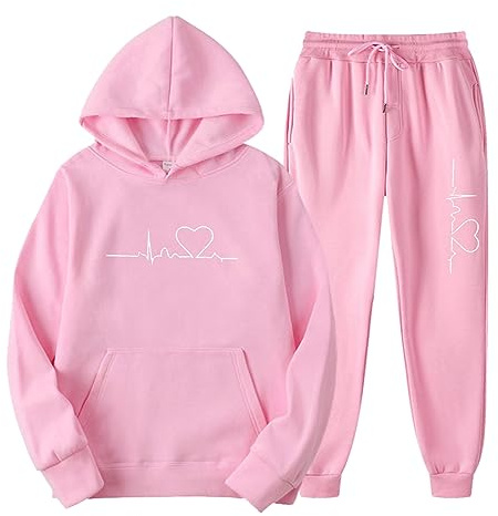 2023 Tuta da jogging da donna 2 pezzi Set Sportivo Pantaloni E Felpa Con Cappuccio Tuta Elegante Elegante Set Donna Stampato Donna Abbigliamento Sportivo
