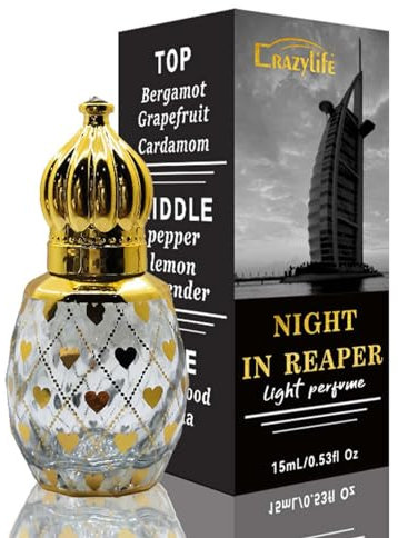Gold Parfüm, Arabische Parfüm für Herren, Eau de Toilette, Arabisches Parfümöl Langanhaltende Parfümöl Herren für Paare, Dating Geeignet, Sultan Parfüm