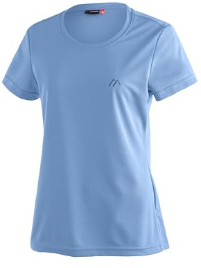 Maier Sports Waltraud, Damen T-Shirt, Funktionsshirt mit Rundhals | Für Wandern und Freizeit, Dryprotec Technologie für schnelles Trocknen, Atmungsaktiv, Perfekt für den Sommer