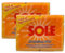 Sapone Sole GRANBUCATO, Ottimo Per Prettattare, Rimuove Le macchie, Rispetta i Tessuti, Con Sapone Di Origine Naturale 500g (2 Unità)