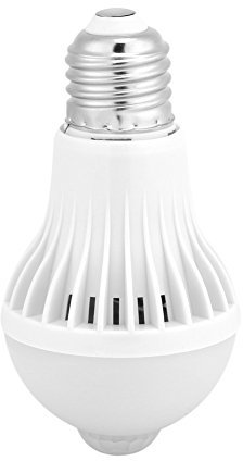Garosa Ampoule LED à Détecteur de Mouvement, Marche/arrêt Automatique, Ampoule Infrarouge à Douille E27 à économie D'énergie pour sous-Sol, Salle de Bain, Couloir, Porche (5W)