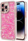Lafunda for iPhone 14 Pro Max Case for Womens Girls, Luxury Bling Glitter Diamond Crystal Festival Shiny Case Camera Protection Shockproof Silicone TPU Phone Cover for iPhone 14 Pro Max 6.7, Hot Pink
