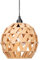 ValueLights | Natural Rattan Ball Battery Operated Outdoor Hanging Pendant Garden Light