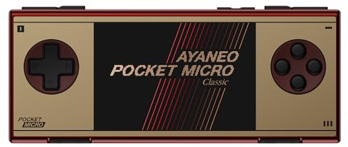 AYA NEO Pocket Classic Micro: Premium Android Retro Gaming Handheld with 3.5 IPS Display, 8GB RAM, 256GB Storage, Wi-Fi 5, Bluetooth 5.2, Helio G99, Hall Joysticks, 2600 mAh Battery