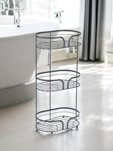Showerdrape Dante Grey Freestanding Floor Caddy