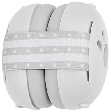 Cache-oreilles pour bébé - 3,54 pouces | Casque ABS : réduction du bruit avec blocage du son et rembourrage en silicone PU, 169 G pour bébés de 0 à 48 mois pendant les vols de voyage