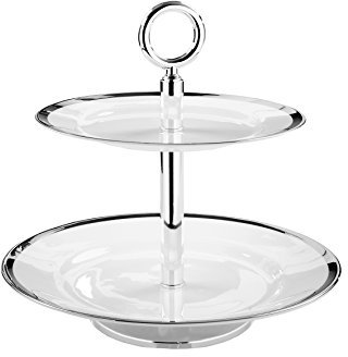 Fink Platinum 2er Etagere H.26cm,D.27cm AS