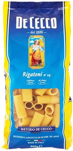 20x Pasta De Cecco 100% Italienisch Rigatoni n. 24 Nudeln 500g