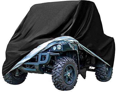 GES ATV Abdeckung Schutz im Freien,Universal ATV Quad Fahrrad Abdeckung - Wasserdicht,SCHWER, Anti-UV (XXL)