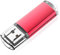KOOTION USB Stick 64GB USB 2.0 Speicherstick mit Deckel Datenspeicher Stick USB-Flash-Laufwerk 64G Memory Stick USB Flash Drive Pendrive mit Kappen-Design und LED-Anzeige, Rot