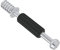 50 x Fermo Perno Eccentrico Connectore per Mobili Dimensione: 34 mm/45mm
