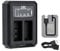 LP-E17 USB Dual Battery Charger for Canon EOS Canon EOS R10 RP M6 M6 Mark II M5 850D 800D 760D 750D 250D 200D II 200D Cameras for Canon LP-E17 Battery