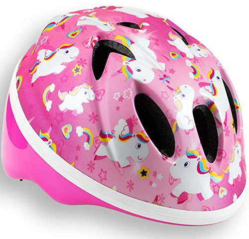Schwinn Kids Character Bike Helmet, Infant and Toddler, Bicycle, Scooter, Skateboard Helmet, Age 0-3 Year Olds, Comfortable Dial Fit Adjust, Fit 44-50 cm, Infant, Pink Unicorn
