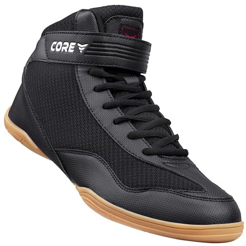 CORE Ringerschuhe für Herren, Damen und Kinder, Schwarz, 39 EU