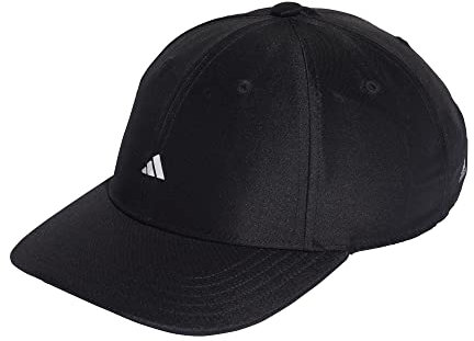 Adidas Women's Satin BASEB Cap Hat, Black, OSFM