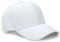 Boolavard - Gorra de béisbol, talla ajustable, para entrenamiento en carrera y actividades al aire libre en todas las estaciones, blanco, Talla única