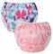 MIXIDON Pannolino da Nuoto Pannolini Nuoto Costume Neonato Pantaloni da Nuoto Costume Piscina Neonata Riutilizzabile Regolabile Lavabile Taglia Unica per Bambini 0-3 Anni Regali per la Doccia