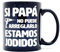 Miss Miserable - taza para café cerámica con mensaje Si papá no puede arreglarlo