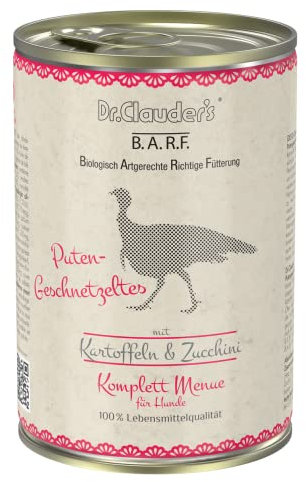 DC BARF Komplettmenü Truthahnscheiben 400g