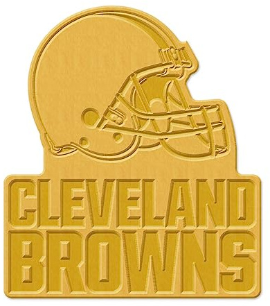 NFL Universal Schmuck Caps PIN GOLD Cleveland Browns
