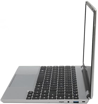 PUSOKEI 14 Zoll Gaming Laptop, für Windows 11 Pro, Tragbar für J4105, 8 GB, 2K IPS Bildschirm, 2,4 G 5 G WiFi Bluetooth, Zwei Lautsprecher und Mikrofon (EU-Stecker 8G+256G)